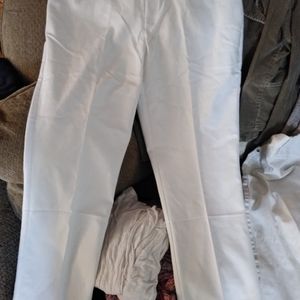 White trousers